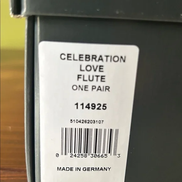 Waterford Crystal Toasting Flutes - Love - Picture 11 of 11